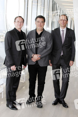 Pressekonferenz zur Vorstellung des neuen Chefdirigenten der Elbphilharmonie in Hamburg