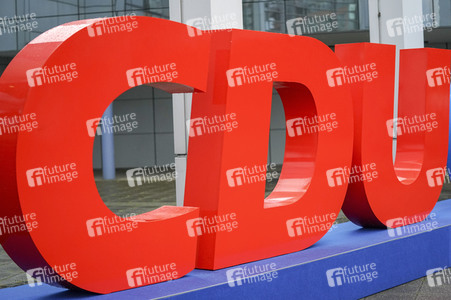 Europawahlkampf-Auftakt von CDU und CSU in Münster