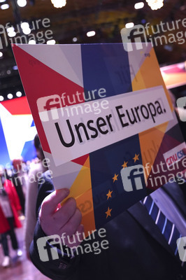 Europawahlkampf-Auftakt von CDU und CSU in Münster