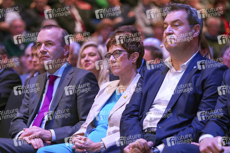 Europawahlkampf-Auftakt von CDU und CSU in Münster