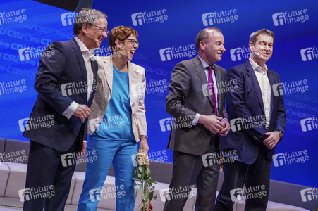 Europawahlkampf-Auftakt von CDU und CSU in Münster