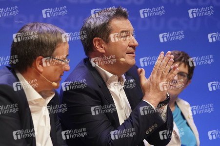 Europawahlkampf-Auftakt von CDU und CSU in Münster