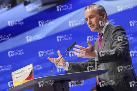 Europawahlkampf-Auftakt von CDU und CSU in Münster