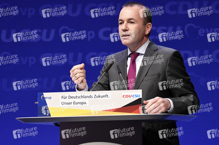 Europawahlkampf-Auftakt von CDU und CSU in Münster