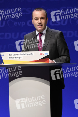 Europawahlkampf-Auftakt von CDU und CSU in Münster