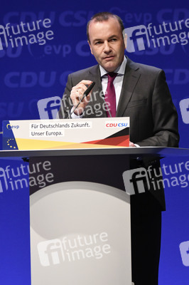 Europawahlkampf-Auftakt von CDU und CSU in Münster