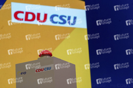 Europawahlkampf-Auftakt von CDU und CSU in Münster