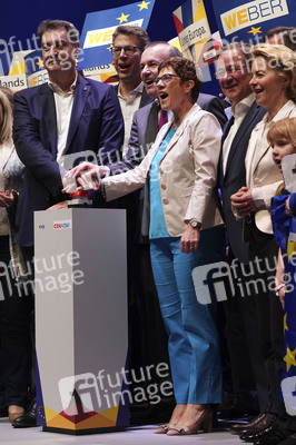 Europawahlkampf-Auftakt von CDU und CSU in Münster