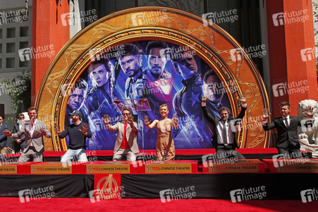 Hand and Footprint Ceremony mit den 'Avengers: Endgame'-Darstellern in Los Angeles