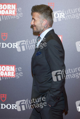 Photocall mit David Beckham in Madrid