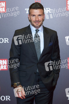 Photocall mit David Beckham in Madrid