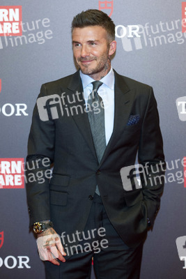 Photocall mit David Beckham in Madrid