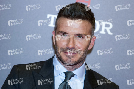 Photocall mit David Beckham in Madrid