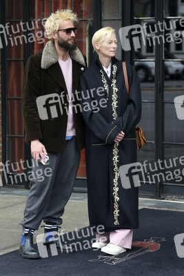 Tilda Swinton und Sandro Kopp in New York