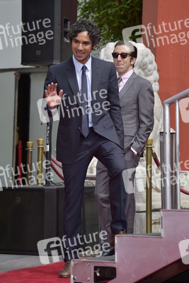 Handprints Ceremony mit dem 'The Big Bang Theory' Cast in Los Angeles