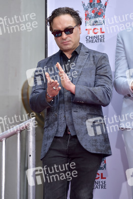 Handprints Ceremony mit dem 'The Big Bang Theory' Cast in Los Angeles
