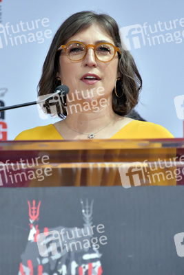 Handprints Ceremony mit dem 'The Big Bang Theory' Cast in Los Angeles