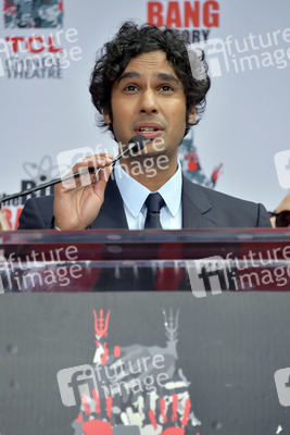 Handprints Ceremony mit dem 'The Big Bang Theory' Cast in Los Angeles