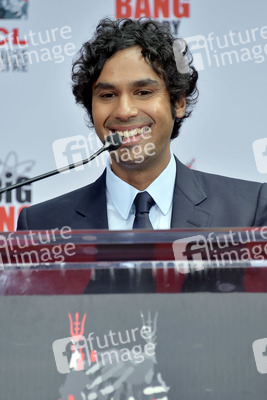 Handprints Ceremony mit dem 'The Big Bang Theory' Cast in Los Angeles