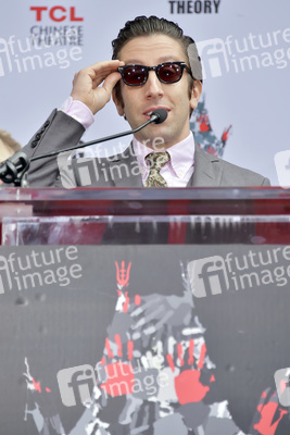 Handprints Ceremony mit dem 'The Big Bang Theory' Cast in Los Angeles