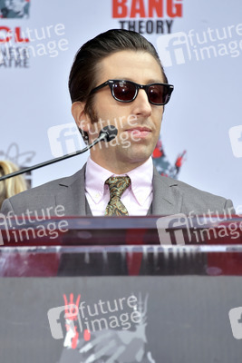 Handprints Ceremony mit dem 'The Big Bang Theory' Cast in Los Angeles