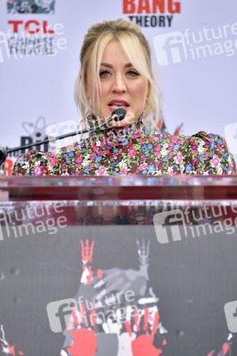 Handprints Ceremony mit dem 'The Big Bang Theory' Cast in Los Angeles