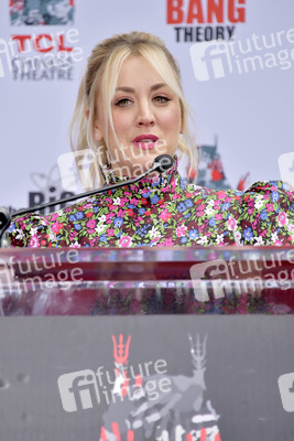 Handprints Ceremony mit dem 'The Big Bang Theory' Cast in Los Angeles