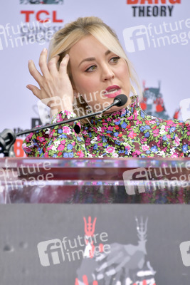 Handprints Ceremony mit dem 'The Big Bang Theory' Cast in Los Angeles