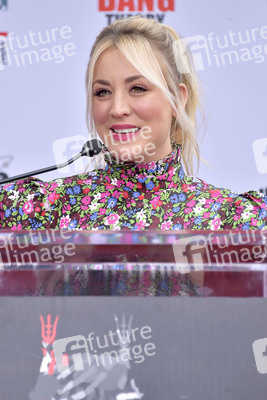 Handprints Ceremony mit dem 'The Big Bang Theory' Cast in Los Angeles