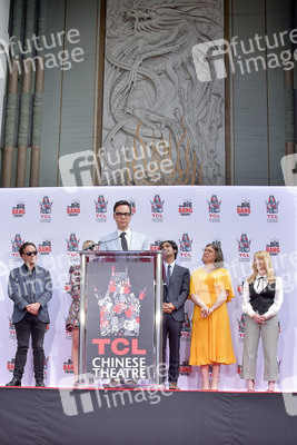 Handprints Ceremony mit dem 'The Big Bang Theory' Cast in Los Angeles
