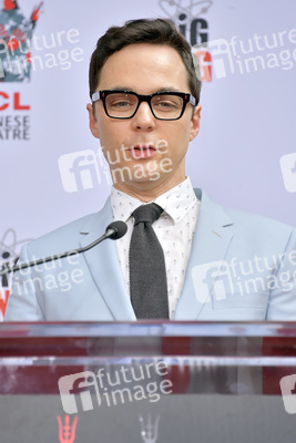 Handprints Ceremony mit dem 'The Big Bang Theory' Cast in Los Angeles