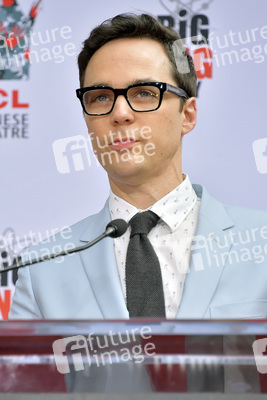 Handprints Ceremony mit dem 'The Big Bang Theory' Cast in Los Angeles