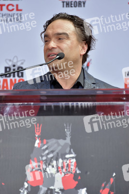 Handprints Ceremony mit dem 'The Big Bang Theory' Cast in Los Angeles