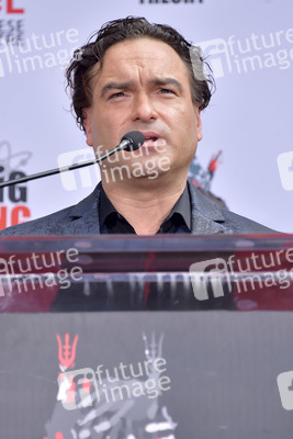 Handprints Ceremony mit dem 'The Big Bang Theory' Cast in Los Angeles