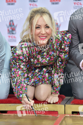 Handprints Ceremony mit dem 'The Big Bang Theory' Cast in Los Angeles