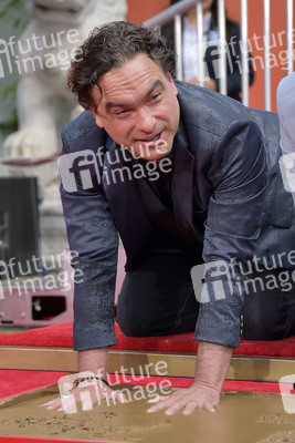 Handprints Ceremony mit dem 'The Big Bang Theory' Cast in Los Angeles