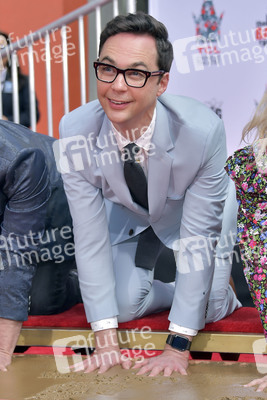 Handprints Ceremony mit dem 'The Big Bang Theory' Cast in Los Angeles