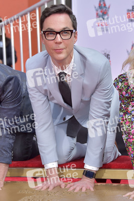 Handprints Ceremony mit dem 'The Big Bang Theory' Cast in Los Angeles