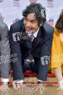 Handprints Ceremony mit dem 'The Big Bang Theory' Cast in Los Angeles