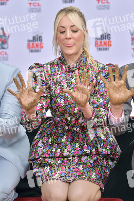 Handprints Ceremony mit dem 'The Big Bang Theory' Cast in Los Angeles