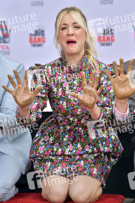 Handprints Ceremony mit dem 'The Big Bang Theory' Cast in Los Angeles