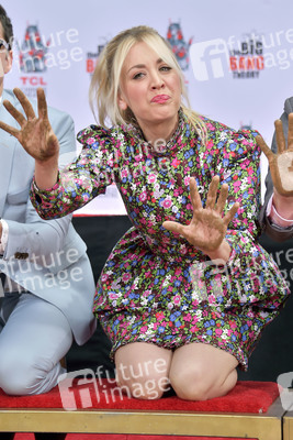 Handprints Ceremony mit dem 'The Big Bang Theory' Cast in Los Angeles
