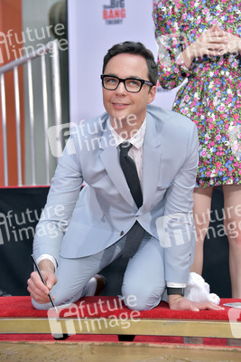 Handprints Ceremony mit dem 'The Big Bang Theory' Cast in Los Angeles