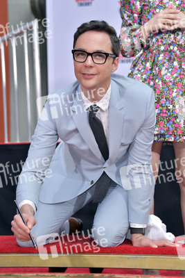 Handprints Ceremony mit dem 'The Big Bang Theory' Cast in Los Angeles