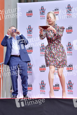 Handprints Ceremony mit dem 'The Big Bang Theory' Cast in Los Angeles