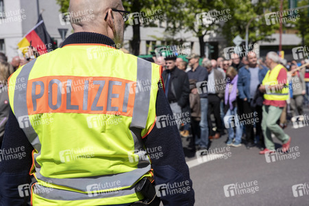 AfD Demo und Gegendemo in Erfurt