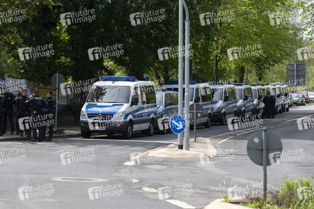 AfD Demo und Gegendemo in Erfurt