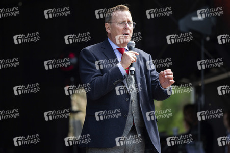 AfD Demo und Gegendemo in Erfurt
