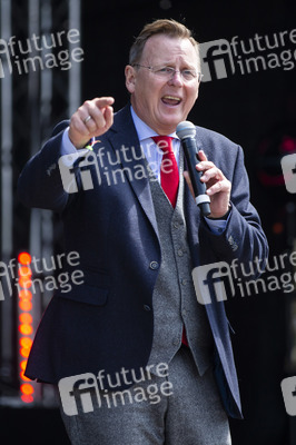 AfD Demo und Gegendemo in Erfurt