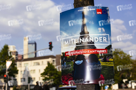Symbolfoto Europawahl-Plakat